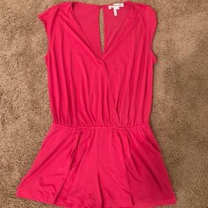 BCBG pink romper